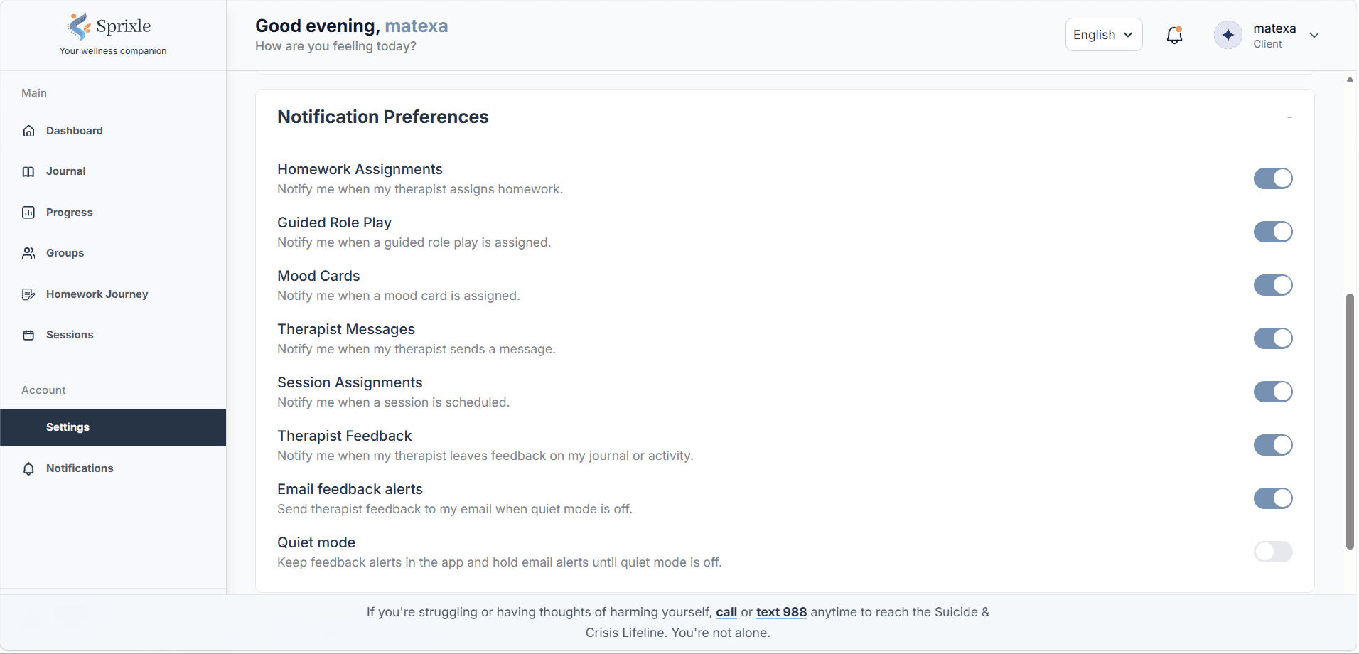 Tenant Settings